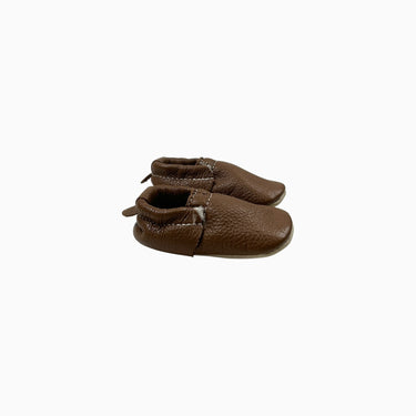 Souliers marrons en cuir 2US