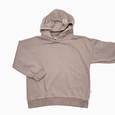 Pull à capuchon mauve 5-6Y