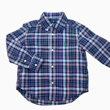 Chemise carreautée marine 2Y
