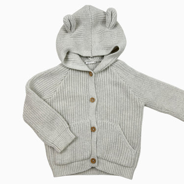 Veste grise en tricot 2Y