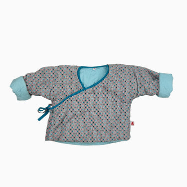 Veste kimono à pois colorés 6M
