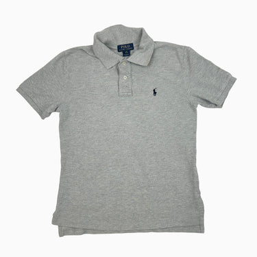Polo gris 10-12Y