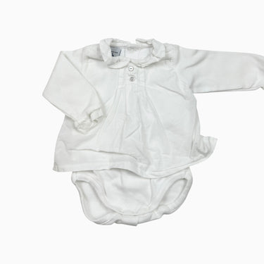 Chandial blanc avec cache-couche intégré 0M