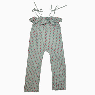 Salopette bleue radis coton pima 6Y