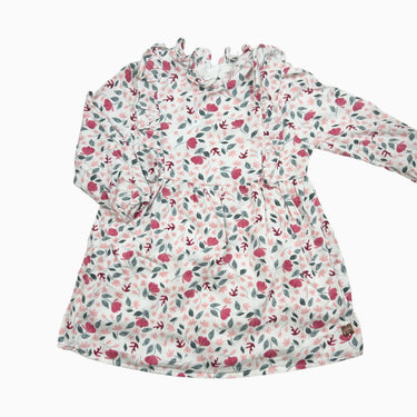 Robe blanche fleurie 2Y
