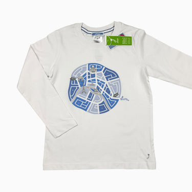 Chandail blanc Plan de Paris 6Y