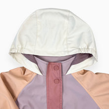 Charger l&#39;image dans la galerie, Manteau style imperméable colorblock doublé en coton 9-12M
