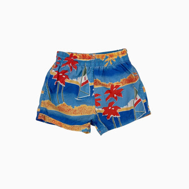 Maillot avec filet intégré 'plage' vintage 3Y