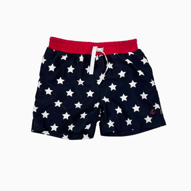 Maillot avec filet intégré noir 'étoiles' 3Y