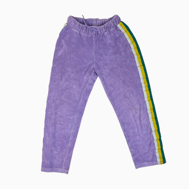 Jogger mauve en ratine 8-9Y