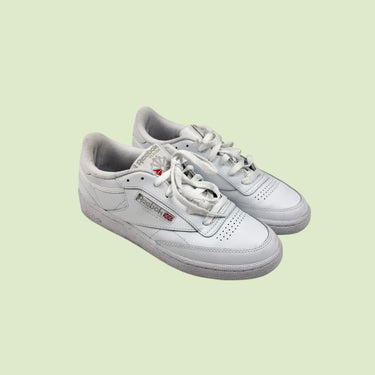 Sneakers blancs 'classiques Club C' à lacets pour femmes 9US