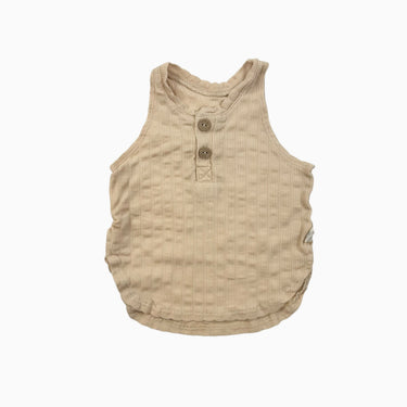 Camisole pêche à pointelle 6-12M