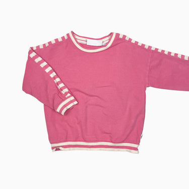 Pull rose bubble-gum 92-98CM 2-3Y