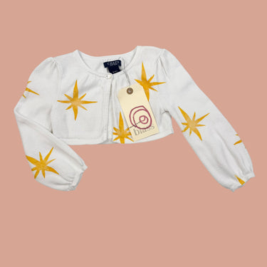 Veste trico blanc étoile jaune 3Y