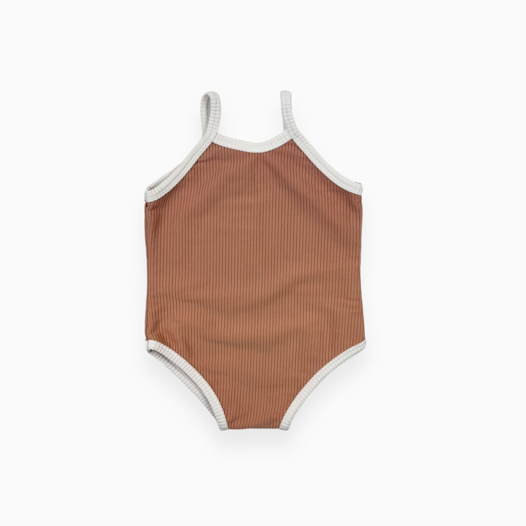 Maillot blush en nylon cotelé taille 0 (6M)