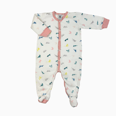 Pyjama blanc 'chats colorés' 12M