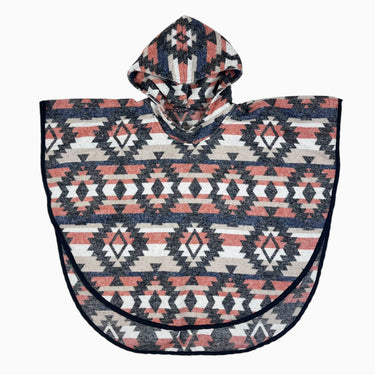 Poncho à motifs aztéques 2-5Y