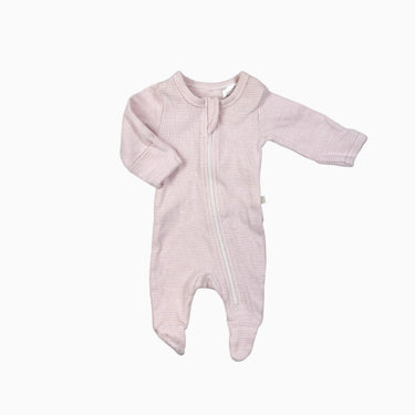 Pyjama à fines rayures roses et blanches NB