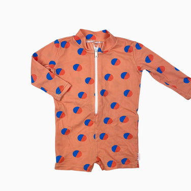 Maillot orange à pois 12M