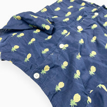 Charger l&#39;image dans la galerie, Blouse en coton et soie à motif ananas 3Y
