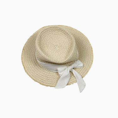 Chapeau soleil en osier 6Y+