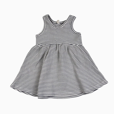 Robe à rayures grises 12-18M