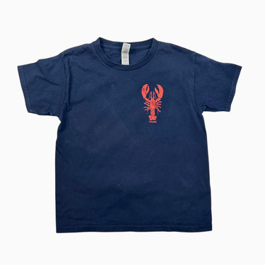 T-shirt marine 'homard du Maine' S 10-11Y