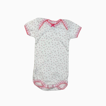 Cache-couche blanc fleuri 3M