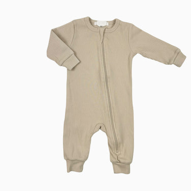 Pyjama beige côtelé 3M