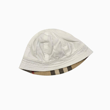 Chapeau soleil en denim blanc 50CM 12-24M