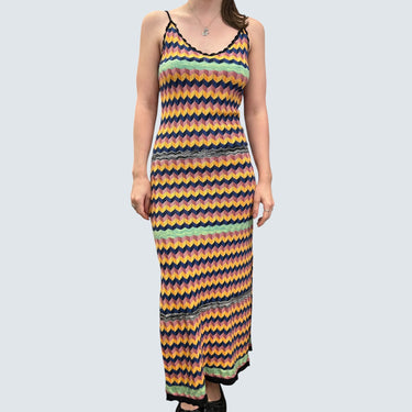 Robe maxi en crochet pour femmes S