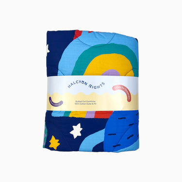 Couverture 'Rocket Ride' matelassée 100X120CM