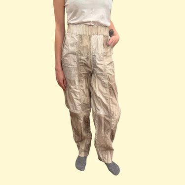 Pantalon greige et taupe en poly pour femmes 32EU