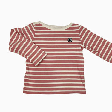 Marinière à rayures roses 6Y