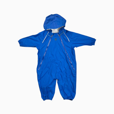 Combi de pluie bleu 12M