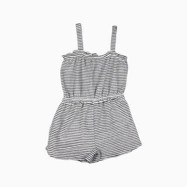 Combi short à rayures noires en ratine 13-14Y