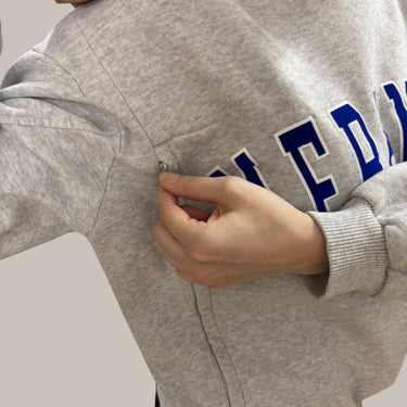 Pull en coton ouaté d'allaitement 'MEREMADE' M