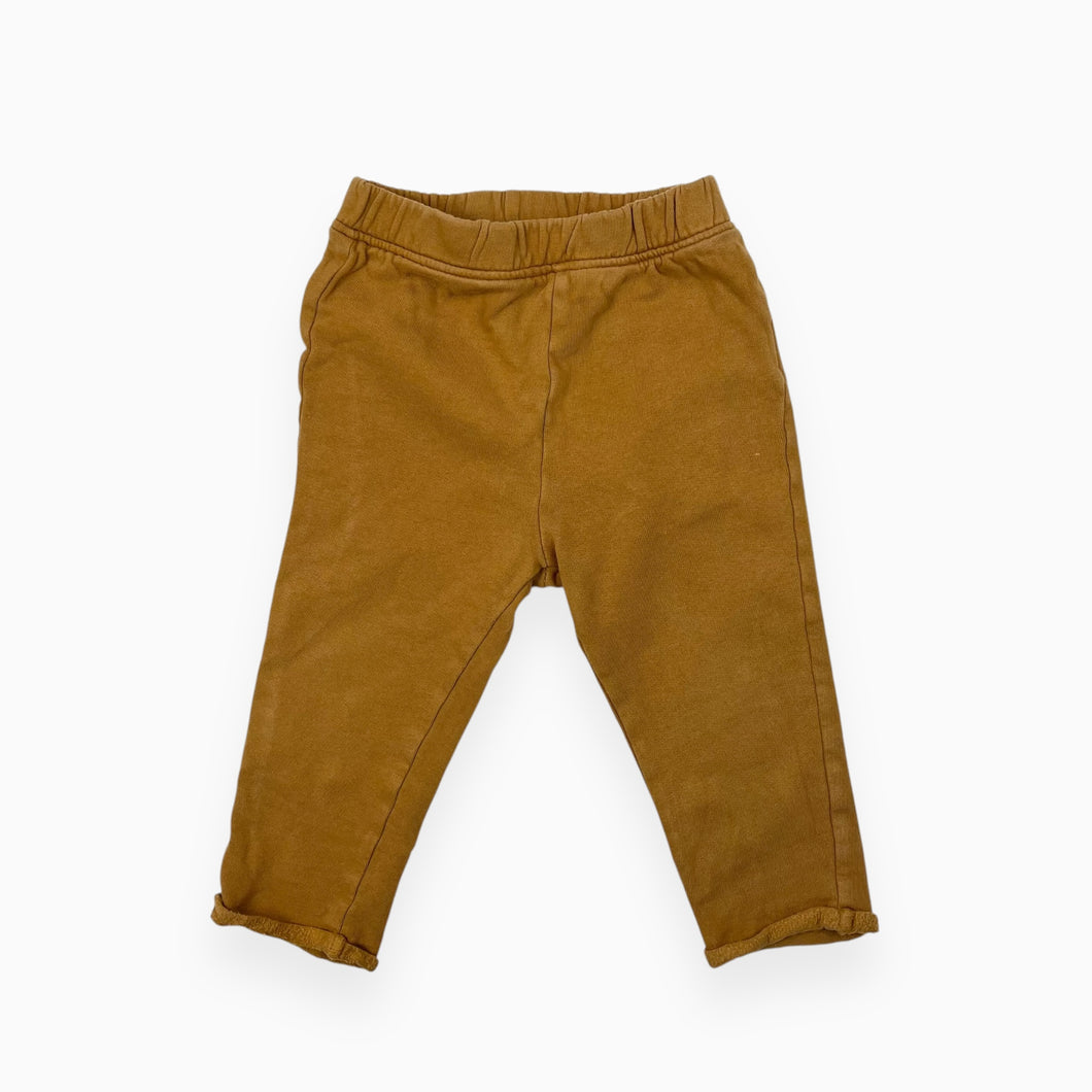 Pantalon butterscotch en coton ouaté 24M