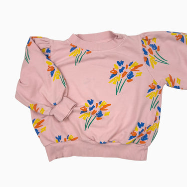 Pull rose 'bouquets' 2-3Y