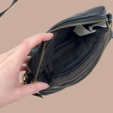 Sac à main noir 'puff edition' pour femmes