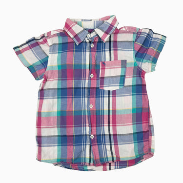 Chemise carreautée colorées 6-7Y