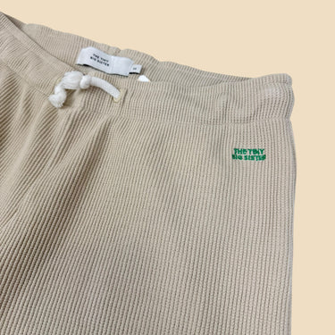 Jogger sable en coton gaufré pour femmes 34EU