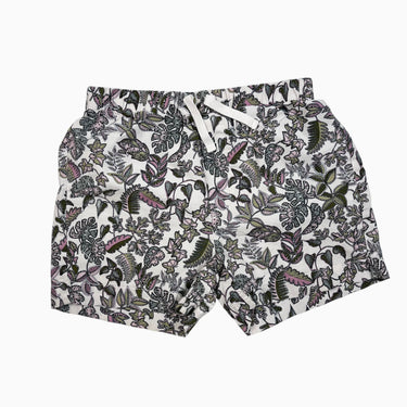 Short coton 'feuillage' 6-7Y