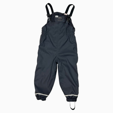 Salopette de pluie marine doublée 18-24M