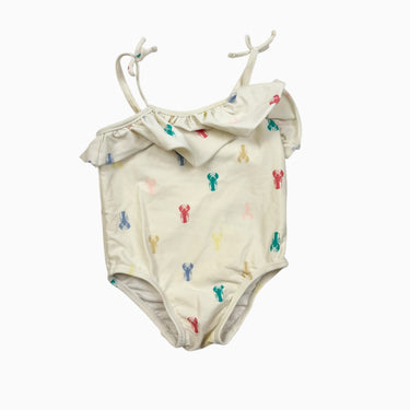 Maillot vanille 'homards' 6-12M