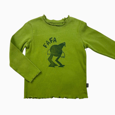 Chandail Fafa olive 4Y