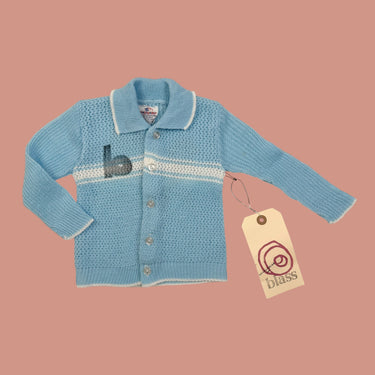 Veste tricot bleu 99 cent 0-6M