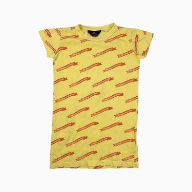 Robe tunique jaune 'The Animals' 8Y