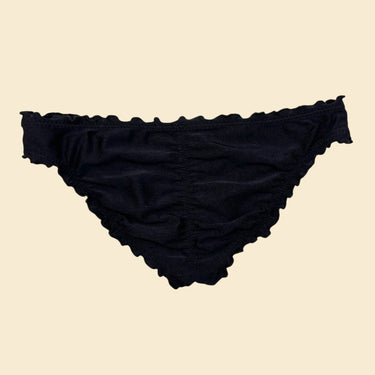 Bikini noir en nylon pour femmes S