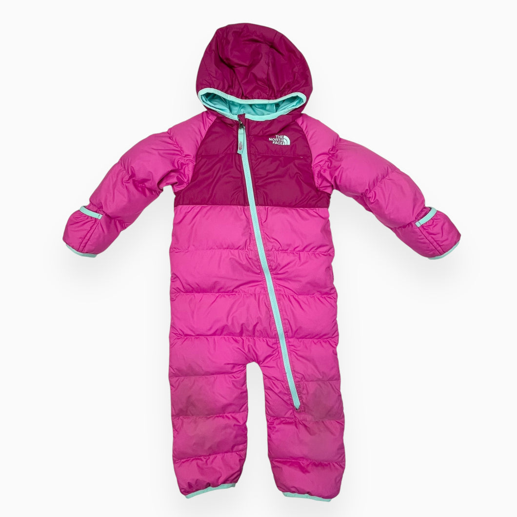 Habit de neige tri-colore magenta, raisin et aqua 18-24M